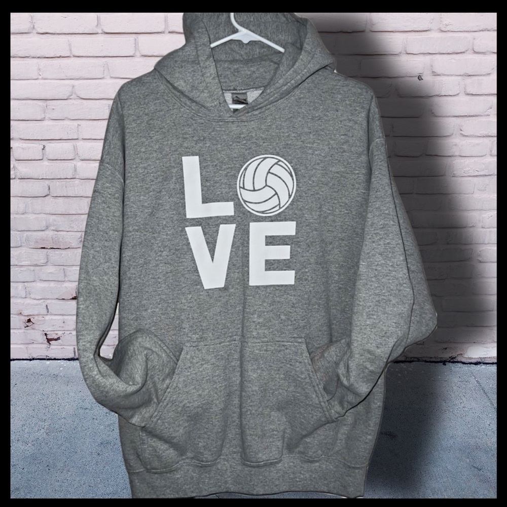 Volleyball Love Sweathshirt Hoodie